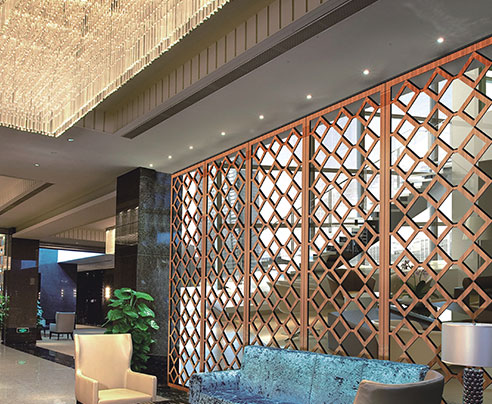 HG-104 鈦金不銹鋼屏風